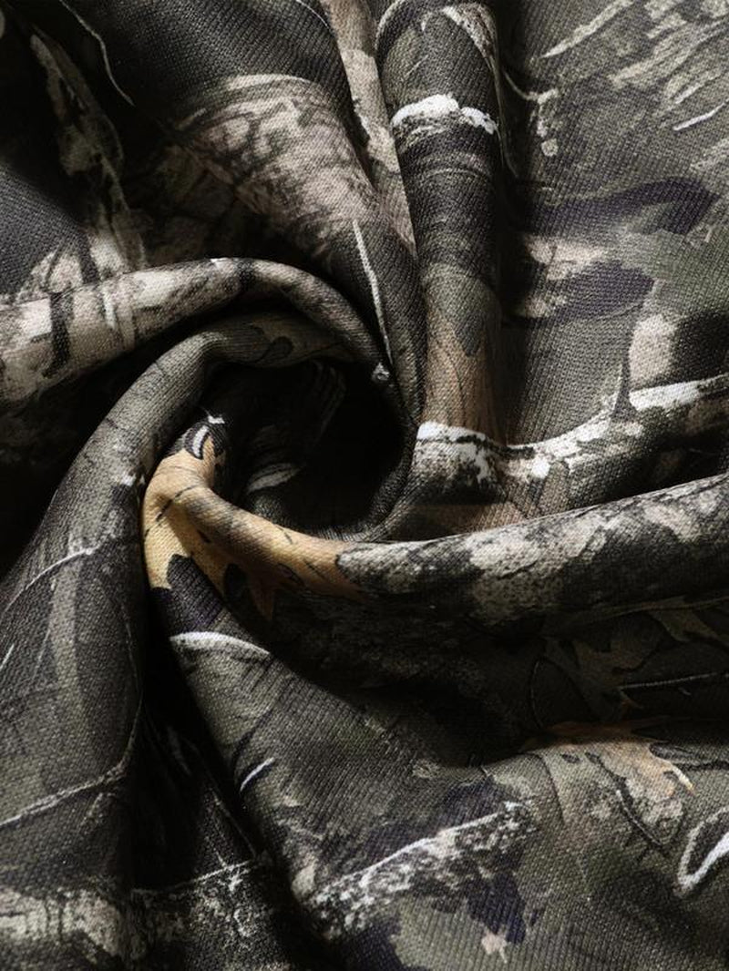 Unisex'S Plants Print Drop Shoulder Sweatshirt, Casual Long Sleeve Pullover for Fall & Winter, Unisex'S Clothes for Daily Wear