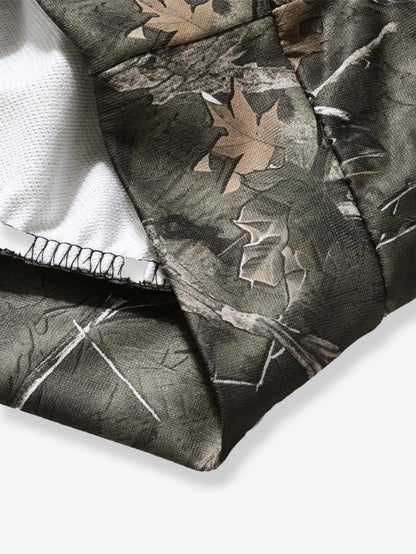 Unisex'S Plants Print Drop Shoulder Sweatshirt, Casual Long Sleeve Pullover for Fall & Winter, Unisex'S Clothes for Daily Wear