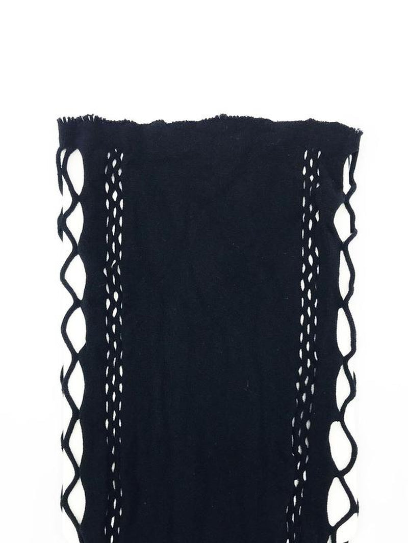 Women'S Plain Cut Out Hollow Out Cover up Dress, Casual Sleeveless round Neck Fishnet Cover up Dress for Summer, Ladies Beachwear for Vacation Holiday Beach Outdoor Wear, Clothing, Beach Cover Ups