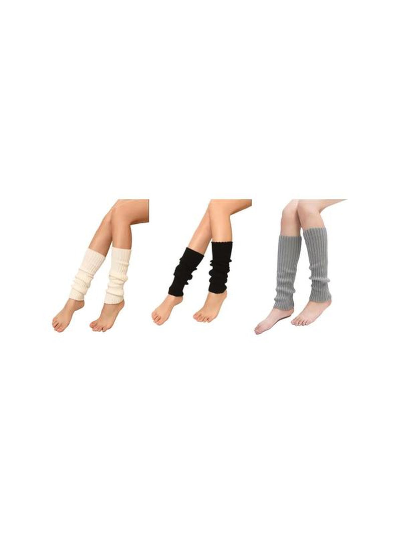 Women'S Solid Leg Warmers, Fashionable Style Cozy Warm Socks for Fall & Winter, Women'S Socks for Daily Wear
