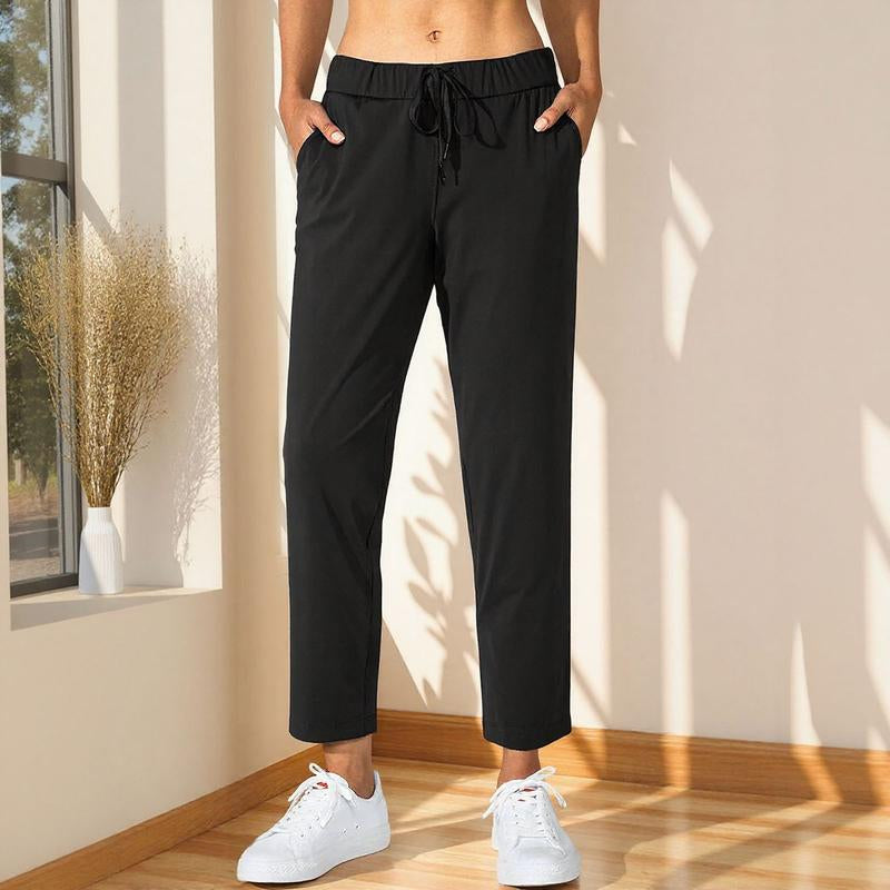 SOMER Womens Yoga Sweatpants Wide Leg High Waisted Lounge Pajamas Pants Comfy Workout Loose Pants with Pockets T12690